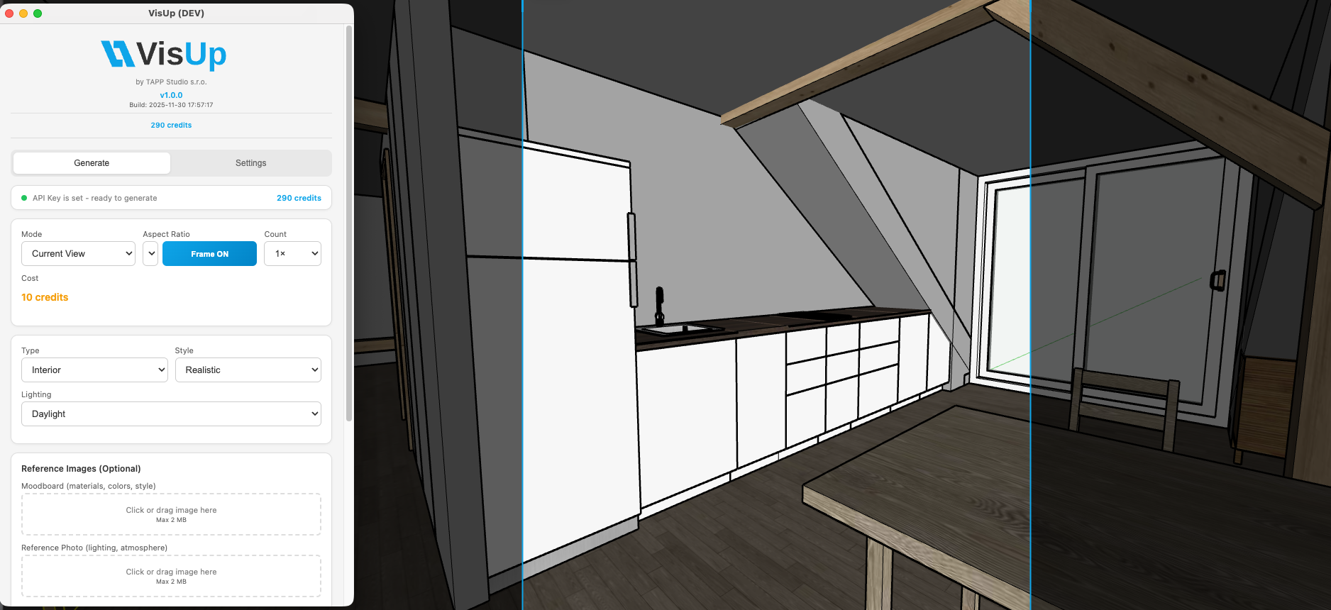 VisUp SketchUp Plugin
